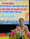 LỄ KHAI GIẢNG VÀ BẾ GIẢNG CÁC LỚP ĐẠI HỌC CỦA VIỆN ĐÀO TẠO MỞ VÀ CÔNG NGHỆ THÔNG TIN, &nbsp;ĐẠI HỌC HUẾ